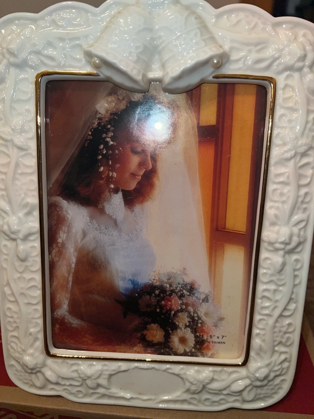 Wedding Bell Frame - cream